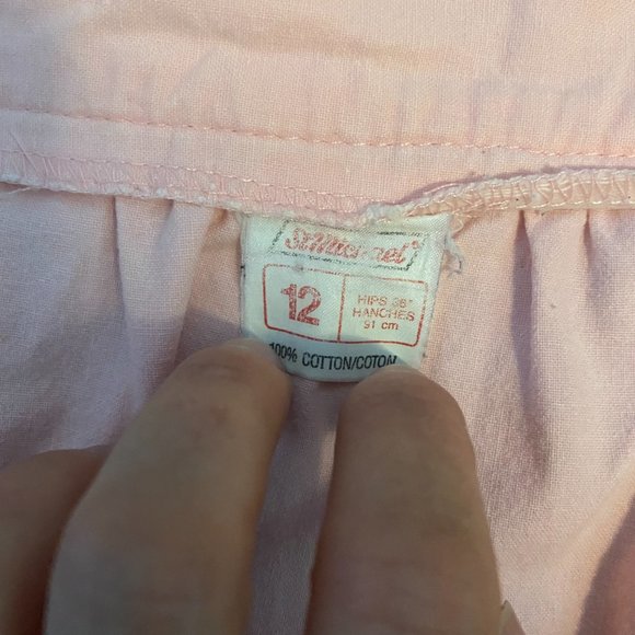 Vintage Pink Skirt - Picture 6 of 12